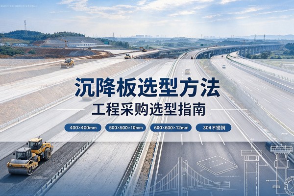 卢龙沉降板选择方法