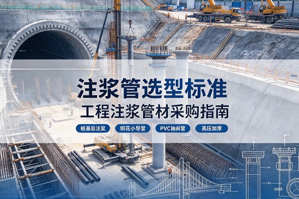 卢龙注浆管选型标准