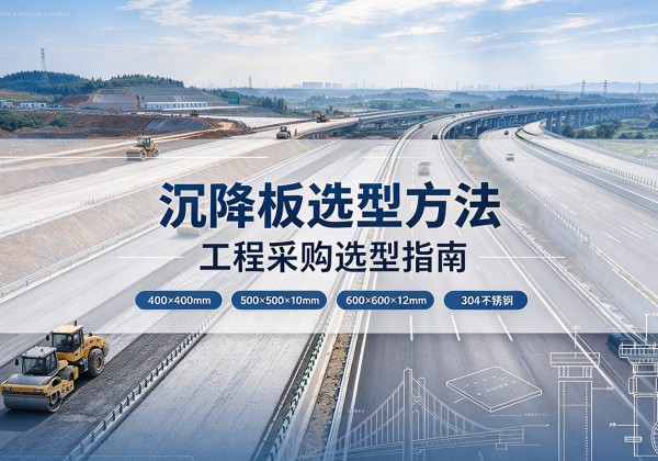 卢龙沉降板选择方法